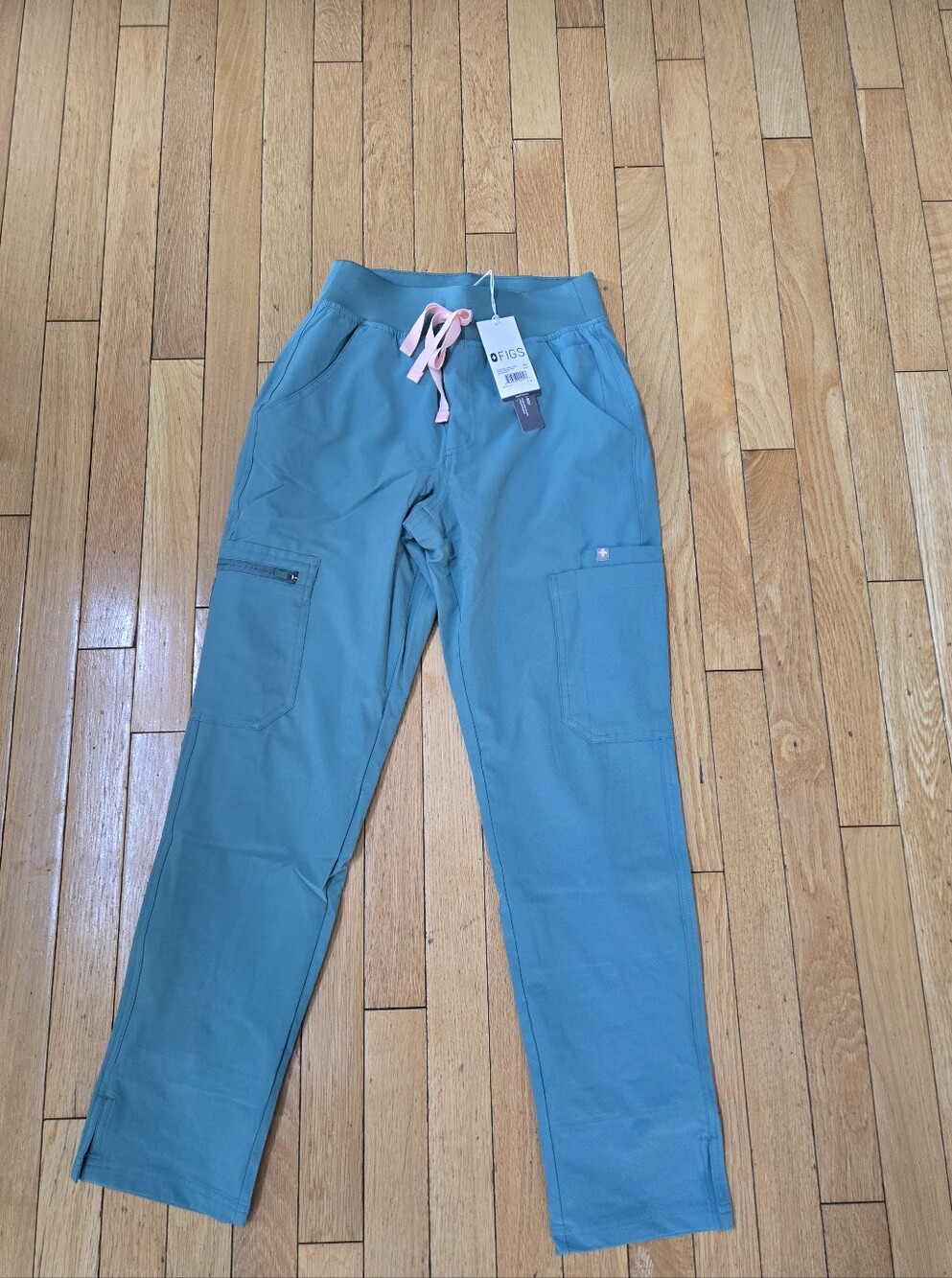 Figs Womens Yola Yoga Waistband Petite Skinny Scrub Pants XX-Small XXS